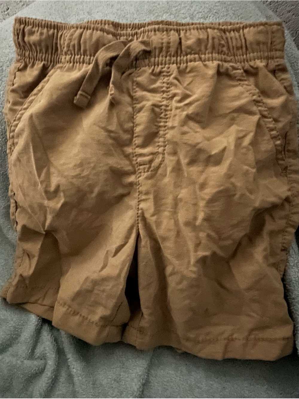 jumping beans Tan Elastic Waist Shorts